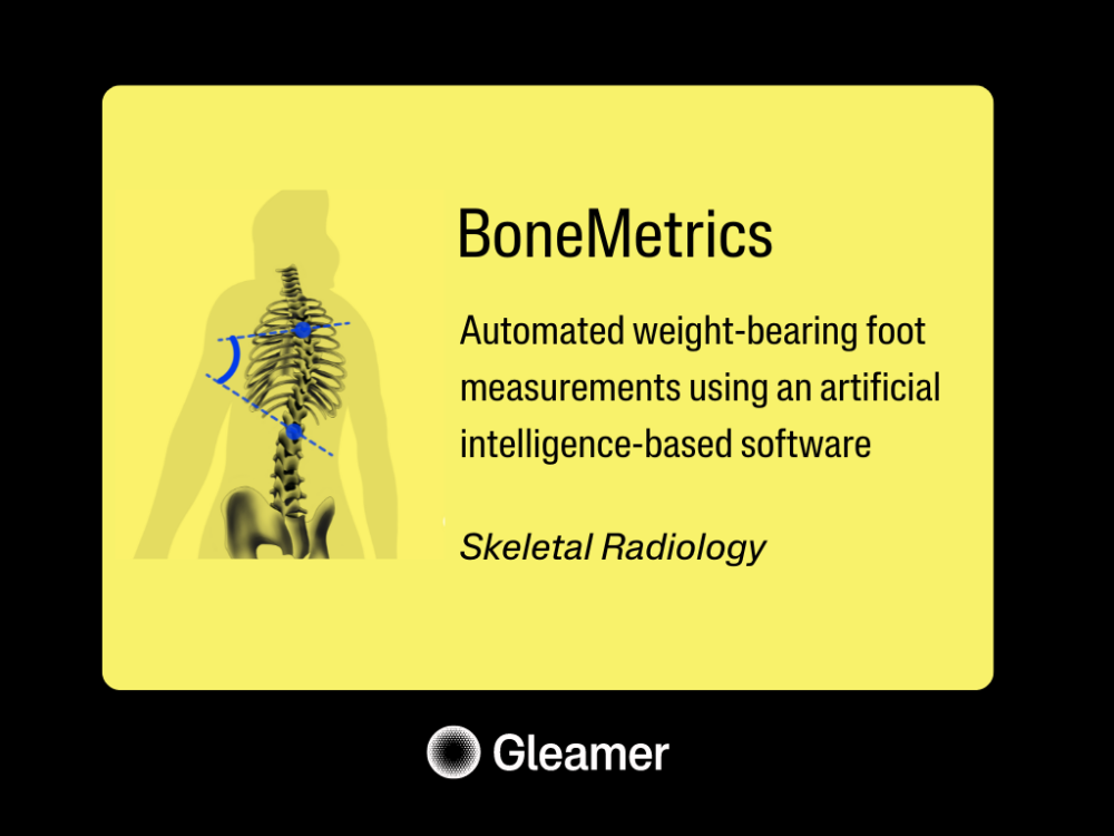Bonemetrics Study Skeletal Radiology